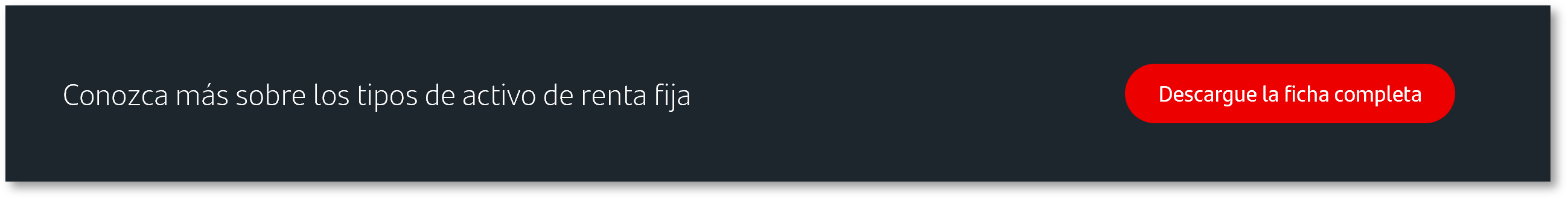 Conozca más sobre los tipos de activo de renta fija