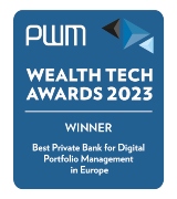 Santander Private Banking Best Private Bank for Digital Portfolio Management in Europe.